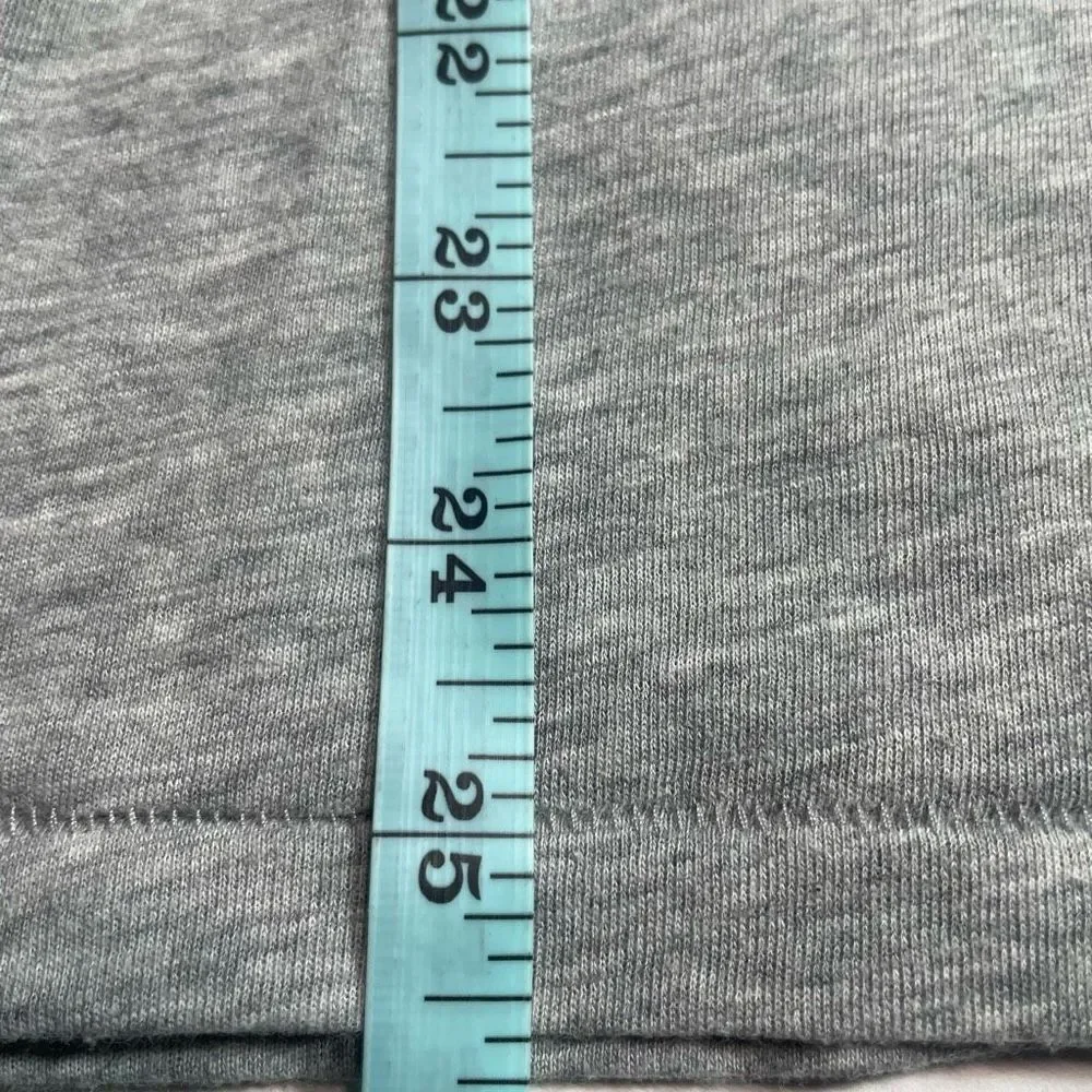 BNWOT Victoria’s Secret PINK Gray knitsequin short sleeve tshirt S PRICE FIRM - Picture 4 of 11